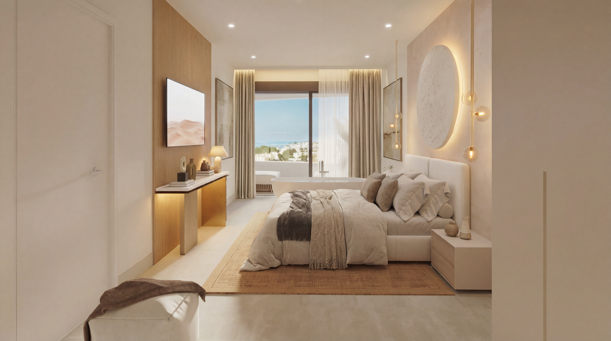 Suite principal con vistas